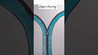 How To Draw Zipper In Easy Way. #zipper #drawing #drawing4kids #kidsdrawing