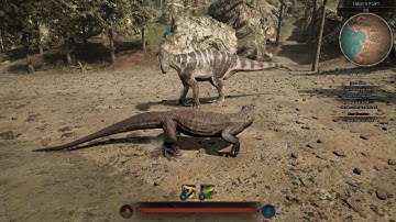 Meg Spares Iggy In A 1v1 I Made Him Log - Path of Titans