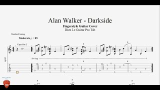 Alan Walker - Darkside - Guitar Pro Tab