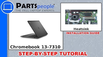 Dell Chromebook 13-7310 (P66G001) Heatsink How-To Video Tutorial