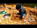 VIRAL.! KAYA DALAM SEHARI,MENEMUKAN TAMBANG EMAS,HARTA KARUN TERSEMBUNYI DI HUTAN~big treasure found