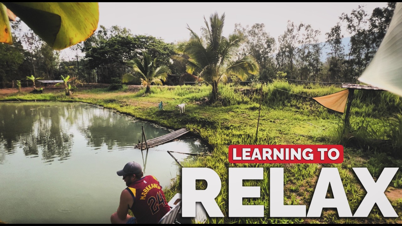 Learning to relax in Thailand…this helps