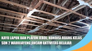 Download Lagu NGANJUK | Rotten Wood and Collapsed Ceilings Threaten Classrooms at SDN 2 Warujayeng MP3