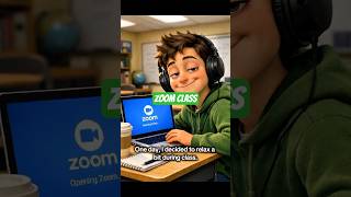 Online Class Ka Sab Se Darrnaak Button 😭🎤 | Zoom Fail #shorts