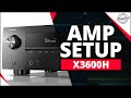 How to Add an External Amplifier to the Denon AVR-X3600H