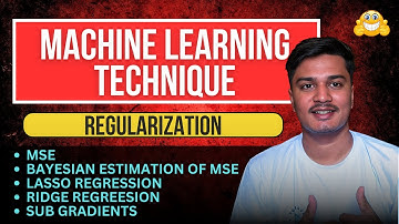 Regularization in Machine Learning, Lasso and Ridge regression and Sub gradients