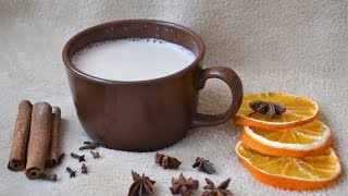 Молочний чай масала з прянощами/Молочный пряный чай масала Молочний чай масала з прянощами/Молочный пряный чай масала