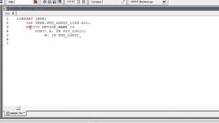 VHDL Basic Tutorial 2