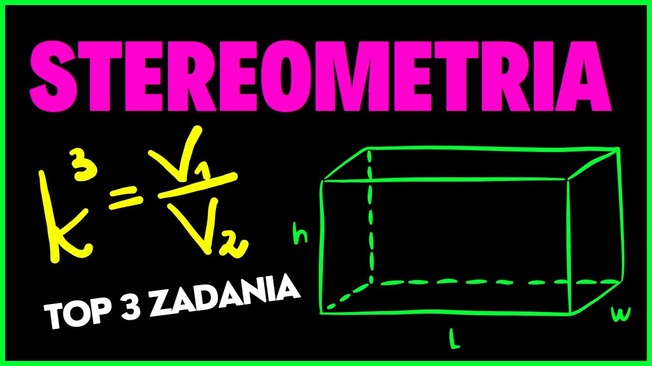 Stereometria Sprawdzian 3 Gimnazjum Matematyka