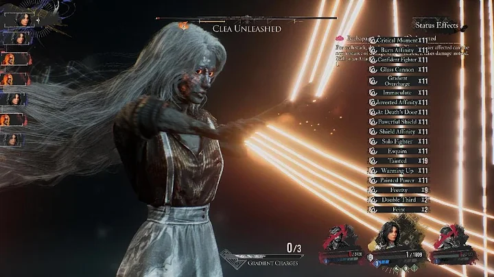 Clair Obscur: Expedition 33 - Clea Unleashed in 97 seconds (9 turns One-Shot Build)