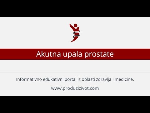 Akutna upala prostate