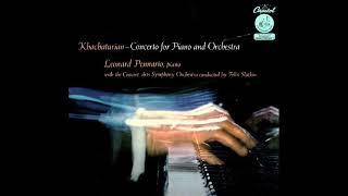 Leonard Pennario plays Khachaturian Concerto in D flat major Op. 38
