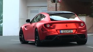 This is something you don't see everyday (only in monaco)! a ferrari
ff tuned by novitec rosso with matt-chrome-red wrap! i didn't even
know that was possi...