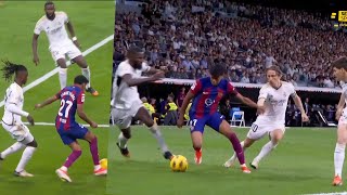 Lamine Yamal DRIBBLING MASTERCLASS vs Real Madrid (2024) (ELCLASICO)(AWAY) HD 1080i With Commentary