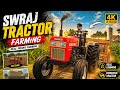 Swraj tractor stunts game play heavy driver gaming life