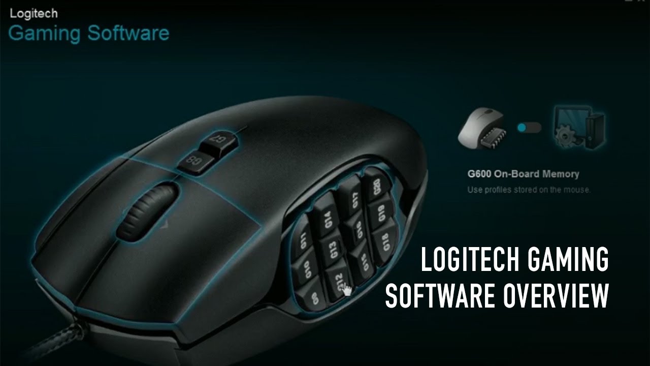 Logitech Gaming Software Overview - YouTube