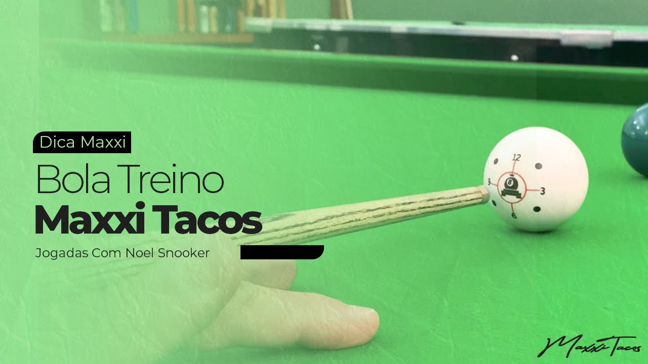Lançamento do Taco do Noel Snooker na Maxxi Tacos 