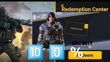 BRAND NEW REDEEM CODE IN CALL OF DUTY MOBILE NOVEMBER 2021