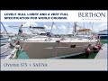 Off market oyster 575 safiya with sue grant  yacht for sale  berthon international