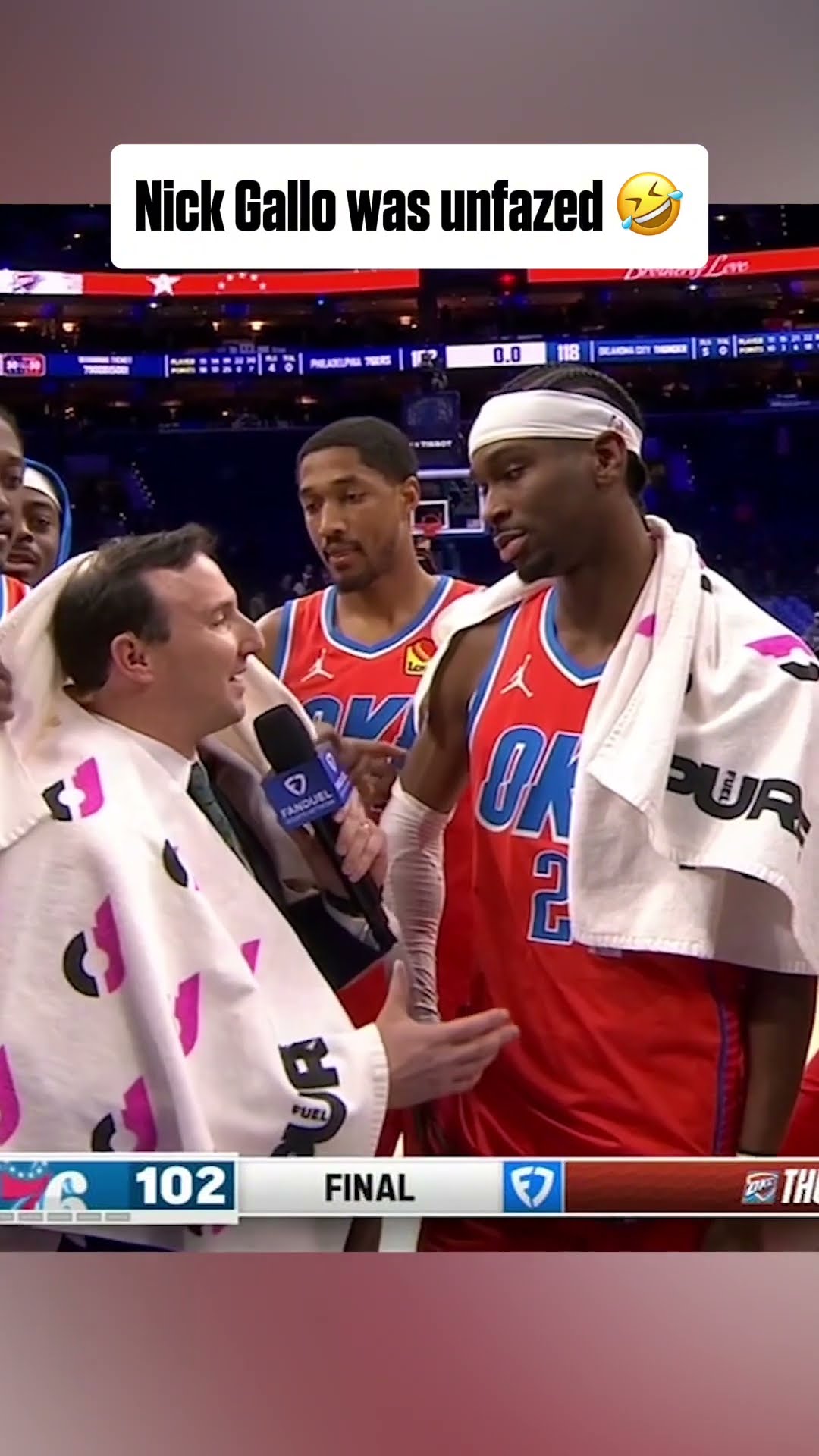 He was unfazed ?