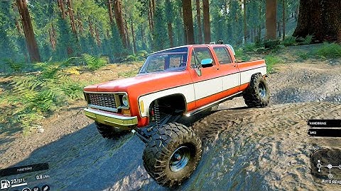 SnowRunner FLEXING! THE 800HP 1973 CHEVROLET K30 CREW CAB