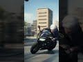 Gojo satrou with Kawasaki Ninja#explore #viral #shorts #DreamScreenAI