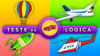 Transport Aerian - Jocuri educative si Teste distractive de Logica