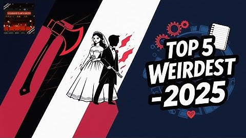 🌀 TOP 5 PELÍCULAS EXTRAÑAS Y EXCÉNTRICAS DE 2025 | Desde hachas sangrientas hasta citas imposibles