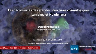 Conférence "Les découvertes des grandes structures cosmologiques Laniakea et Ho’oleilana"