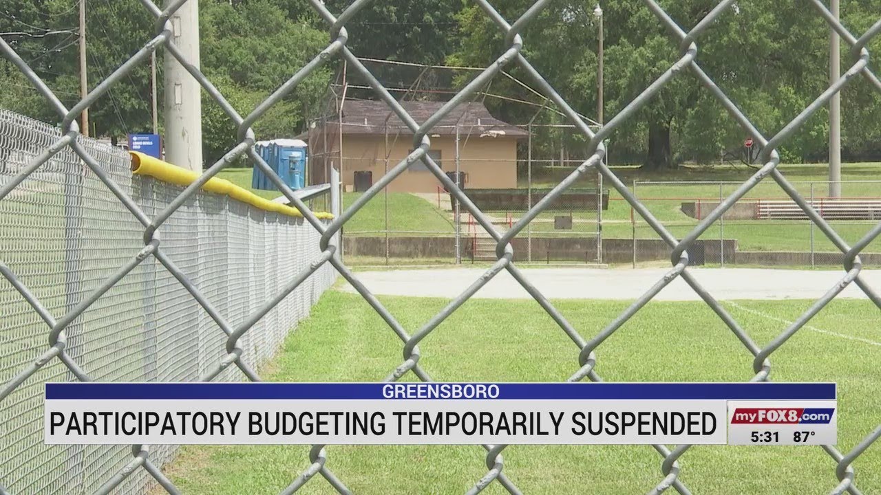 Participatory Budget Program in Greensboro temporarily suspended