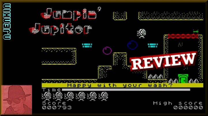 Jumpin' Jupiter : Homebrew from 2020 - on the ZX Spectrum 48K !! with Commentary