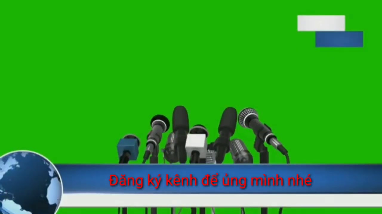 Videos hiệu ứng nền xanh thời sự VTV cực chất (green background ...