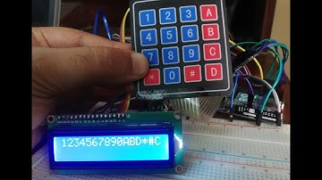 Keypad-LCD Interfacing (Hardware)