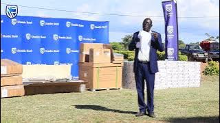 Our BLUE gift to Apoi Health Centre III, Apac district.