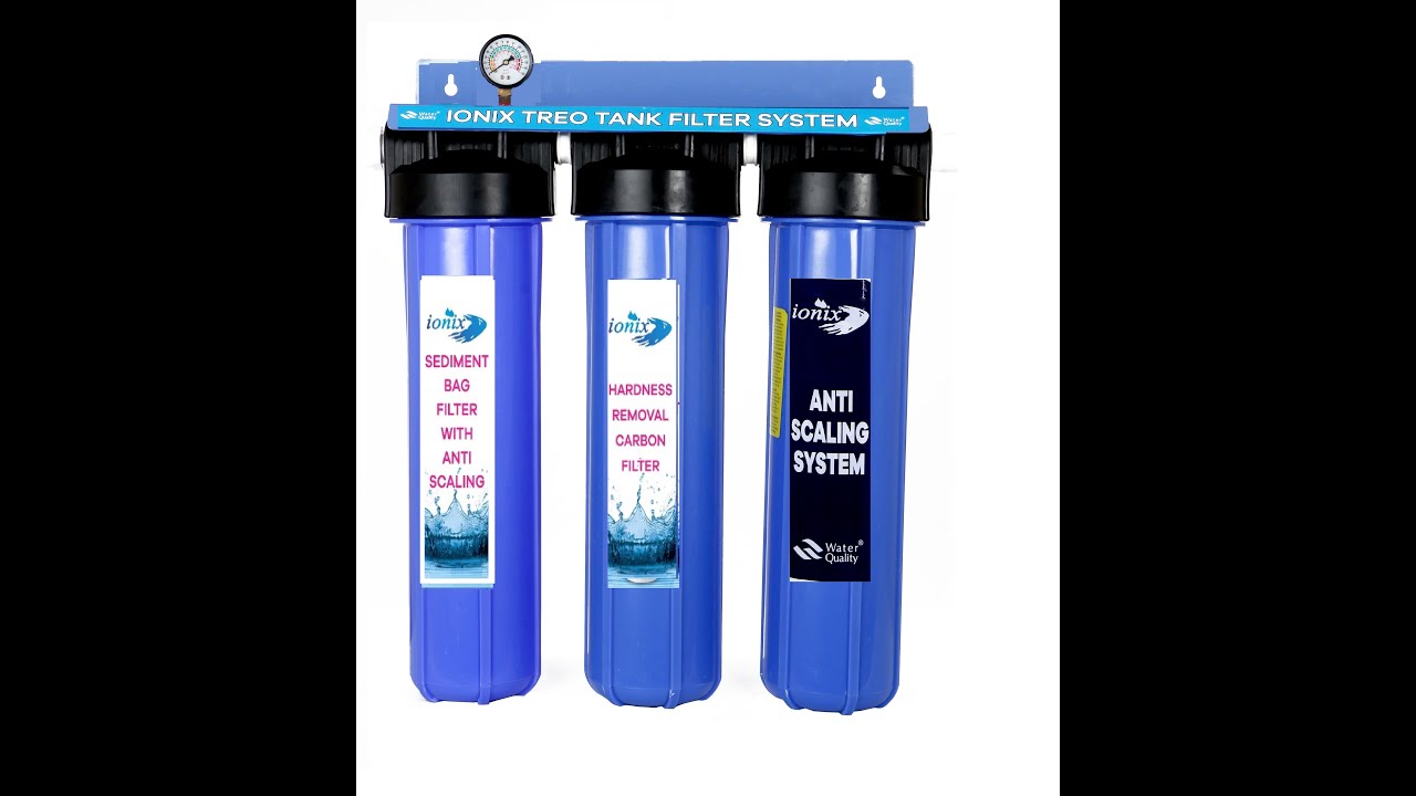 3-Stage German Technology! 🛡️ Ionix Treo Whole House Water Filter