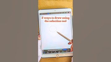 the hidden gems of the selection tool in procreate #shorts #procreate