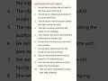 #English Grammar #SET ABOUT #Common Verbal Phrase #Sentences #Examples