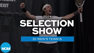 2024 NCAA DI men's tennis bracket selection show