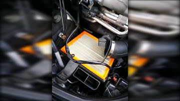 How to: replace airfilter on Audi A6 2003 1.9 TDi
