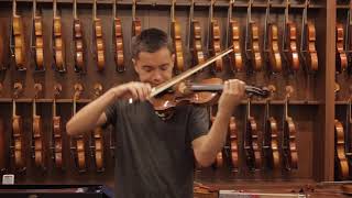 Anton Knilling, Mittenwald 1768, 7/8 size | Violin Demonstration