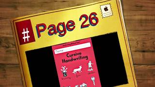 Details Review-  pg. 26 Cursive to cursive practice.  (Handwriting Without Tears) News