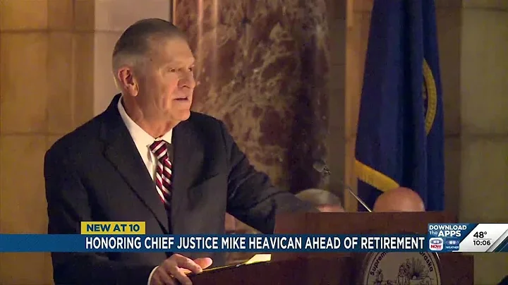 Chief Justice Heavican thanks Nebraskans for 18 years on Supreme Court