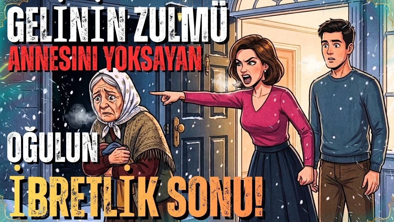 Annesini Rutubetli Bodruma Kapatan Evladın İbretlik Sonu! 