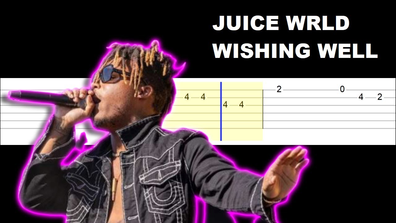 Juice WRLD - Wishing Well (Easy Guitar Tabs Tutorial)
