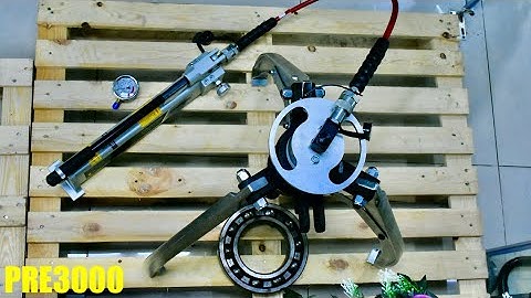 Cảo thủy lực 30 tấn PRE3000, sử dụng bơm rời, độ mở max 620mm - Powerram Taiwan