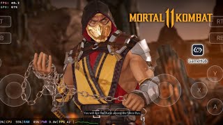 Mortal Kombat 11 Gameplay (HD) Gamehub or Gamefushion (Window Emulator) Android