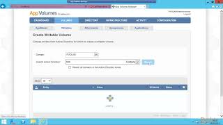 Learning VMware App Volumes : Creating a Writable Volume | packtpub.com