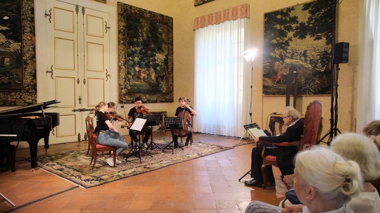 Trame Sonore: la masterclass con masterclass Alfred Brendel e Ineos Quartet