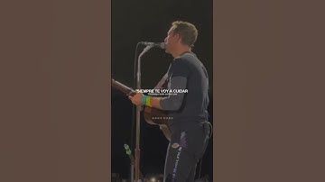 Thumbnail of Coldplay - Sparks, Chris Martin #chrismartin #coldplay #sparks #live #music