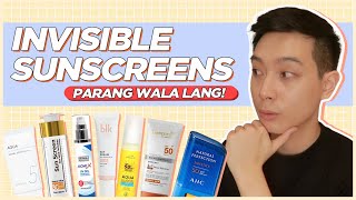 CLEAR FINISH SUNSCREENS ☀ ZERO White Cast + Easy to Blend! (for ALL BUDGET LEVELS) | Jan Angelo